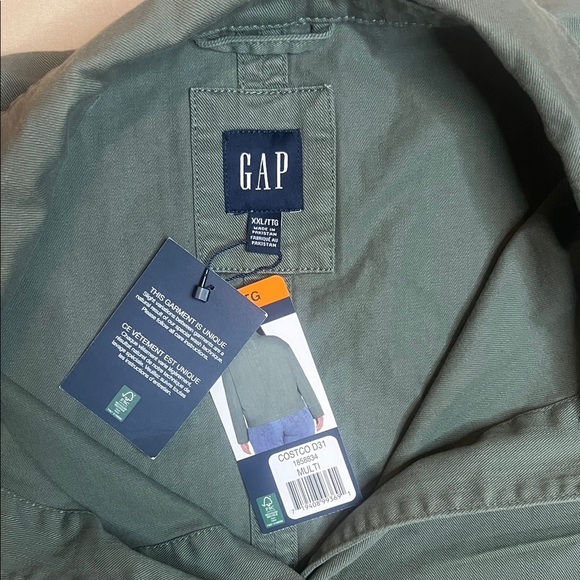 GAP Utility Jacket in Sage Green - Picture 8 of 9